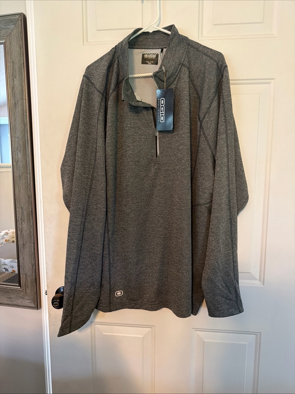 OGIO Men's Gray Quarter-Zip Pullover